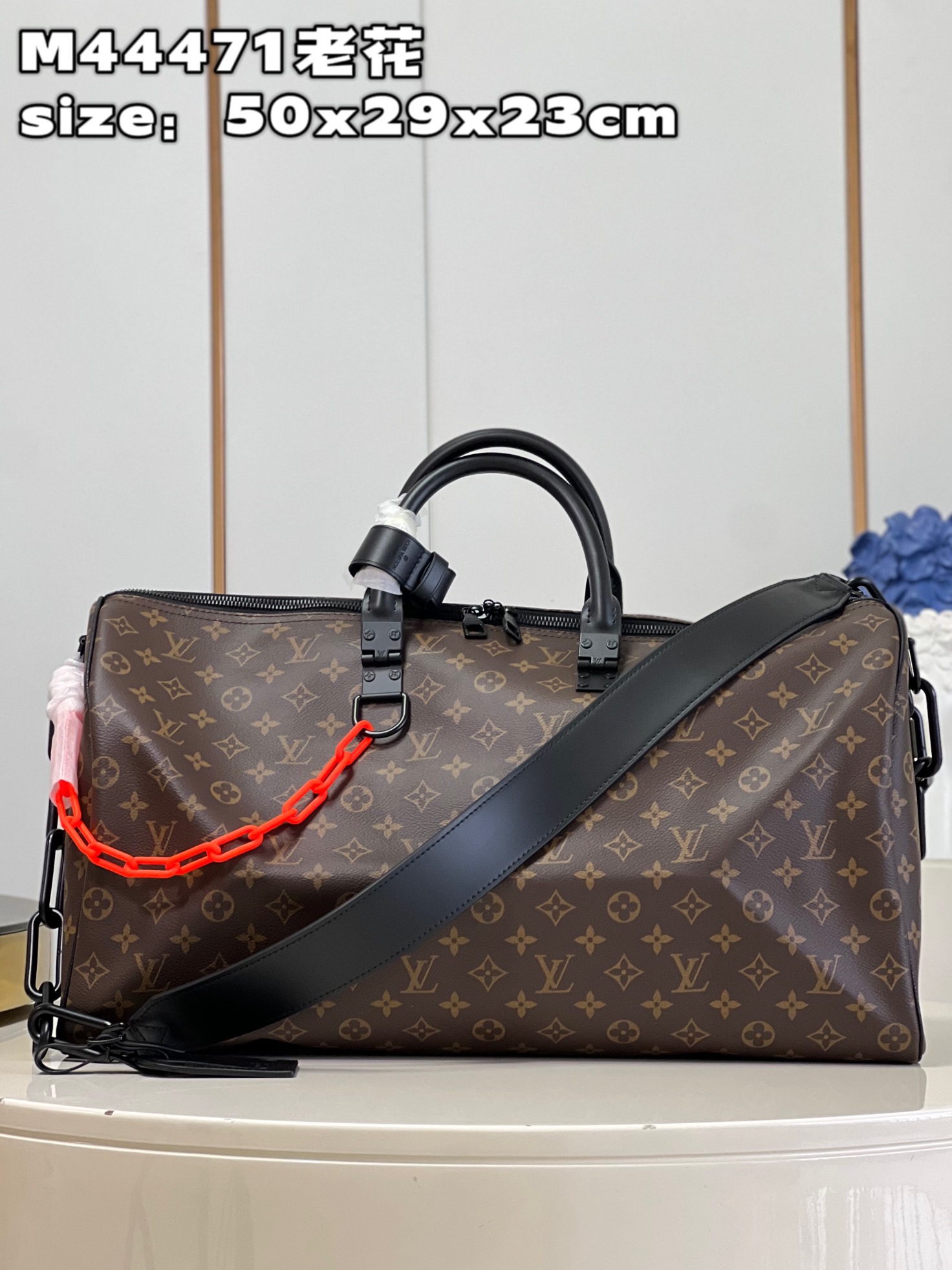 Luxury Shop
 Louis Vuitton LV Keepall Travel Bags Black Fashion M44471