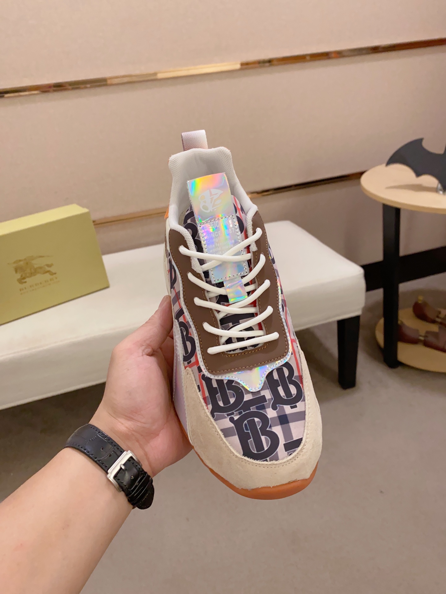 Factory precio: contador sincronizado BURBERRY Burberry compradores superiores venta sincronizada ya