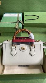 Gucci Diana Crossbody & Shoulder Bags White