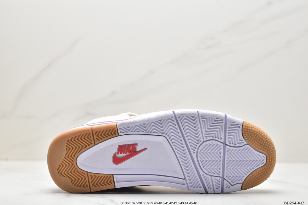 200 乔丹Air Jordan 乔4AJ4 aj4 AJ4 乔丹4代 乔4 Air Jordan 4 乔4SB联名白红  DR5415-106