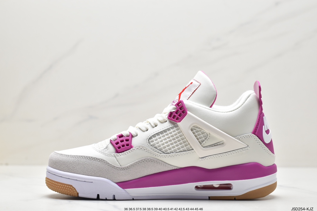 200 乔丹Air Jordan 乔4AJ4 aj4 AJ4 乔丹4代 乔4 Air Jordan 4 乔4SB联名白红  DR5415-106