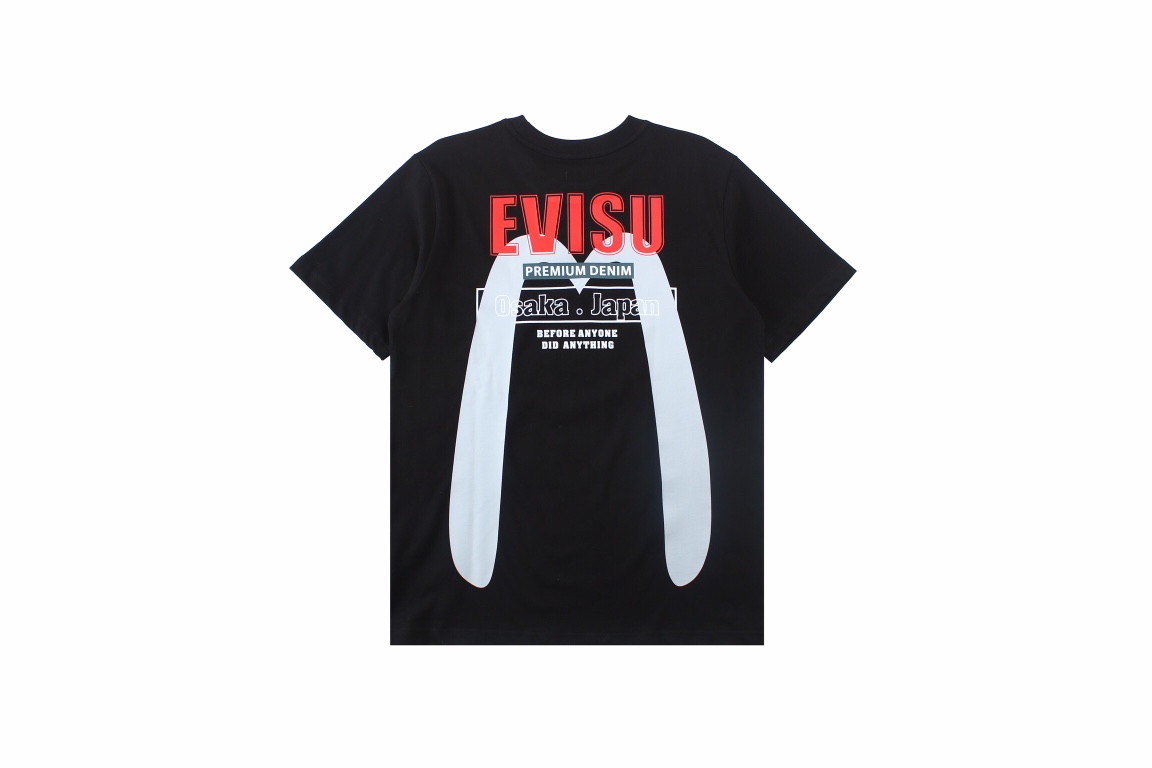 Evisu 23ss Logo及大M印花T恤