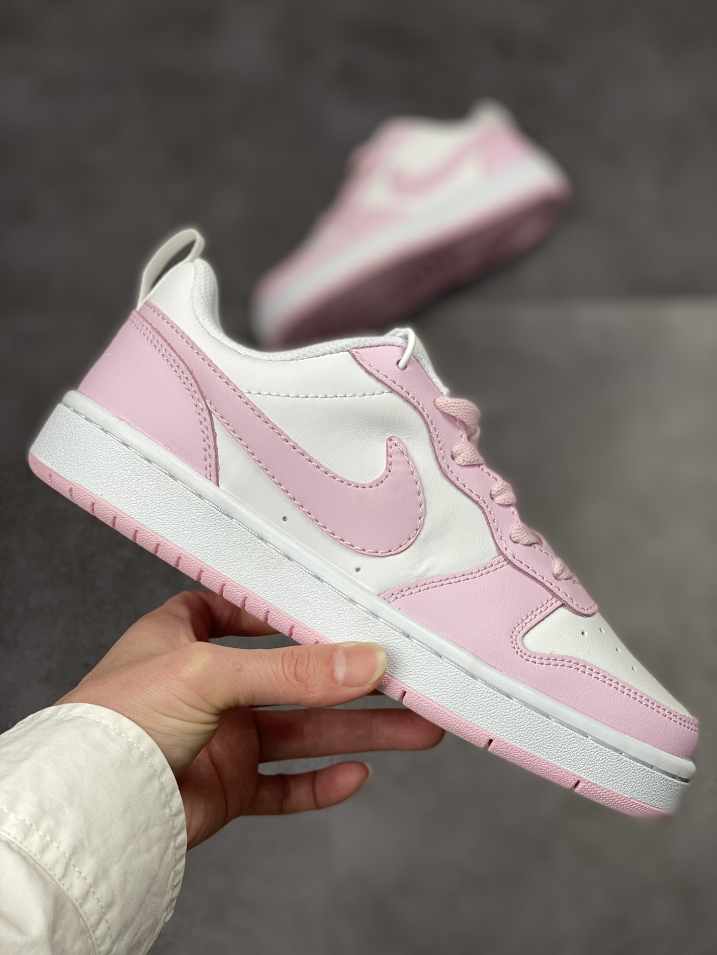 150 NIKE Court Borough Low 2 FP 休闲运动板鞋 DQ0492-100