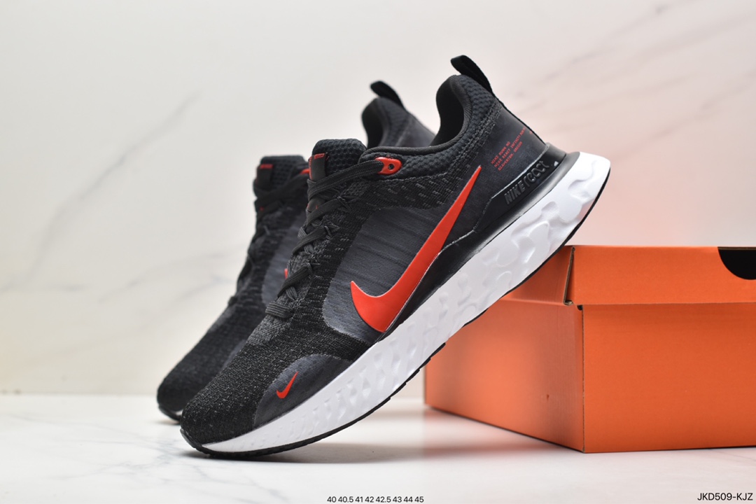 160 耐克NIKE REACT INFINITY RUN FK 3瑞亚机能风疾速系列越野缓震休闲运动鞋DZ3014-009
