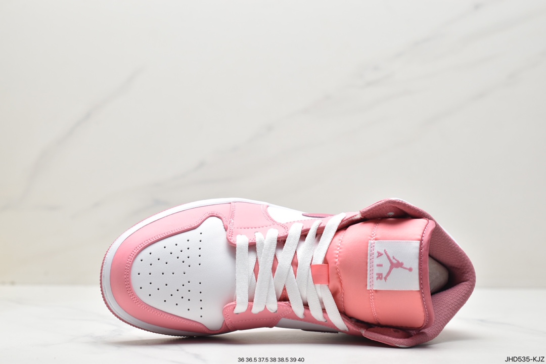 200 耐克Nike Air Jordan 1 Mid”Green Yellow”AJ1乔丹一代中帮