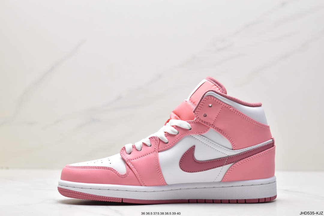 200 耐克Nike Air Jordan 1 Mid”Green Yellow”AJ1乔丹一代中帮