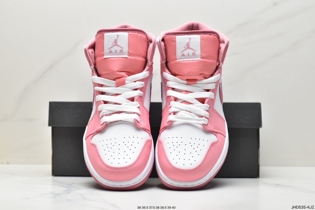 200 耐克Nike Air Jordan 1 Mid”Green Yellow”AJ1乔丹一代中帮