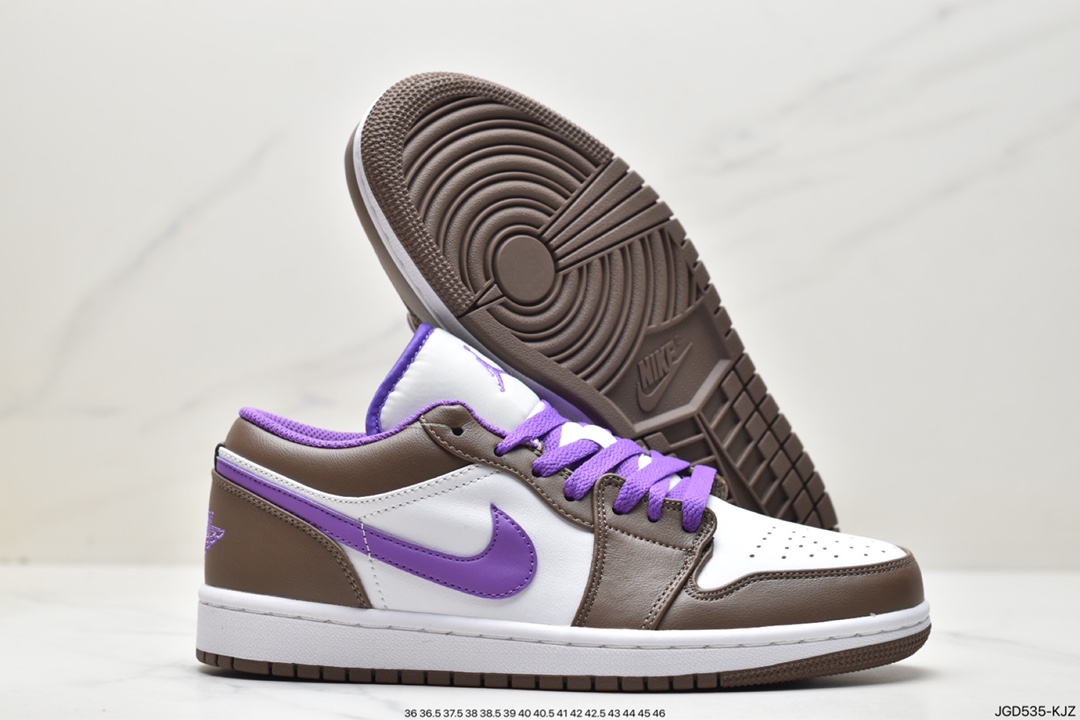 180 Air Jordan 1 Low AJ1低帮系列 原鞋原档案开发 553558-215