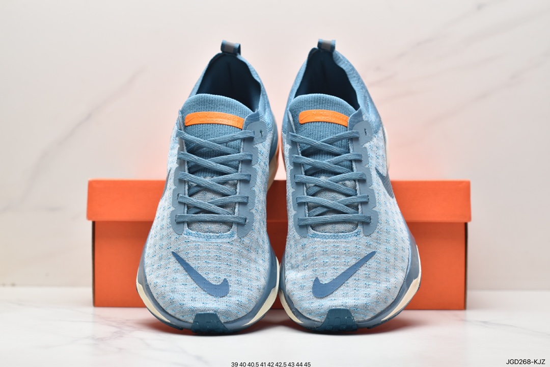 Nike ZoomX Invincible Run Flyknit 3 ”Peacock Blue/Orange” Invincible 3rd Generation DR2660-001