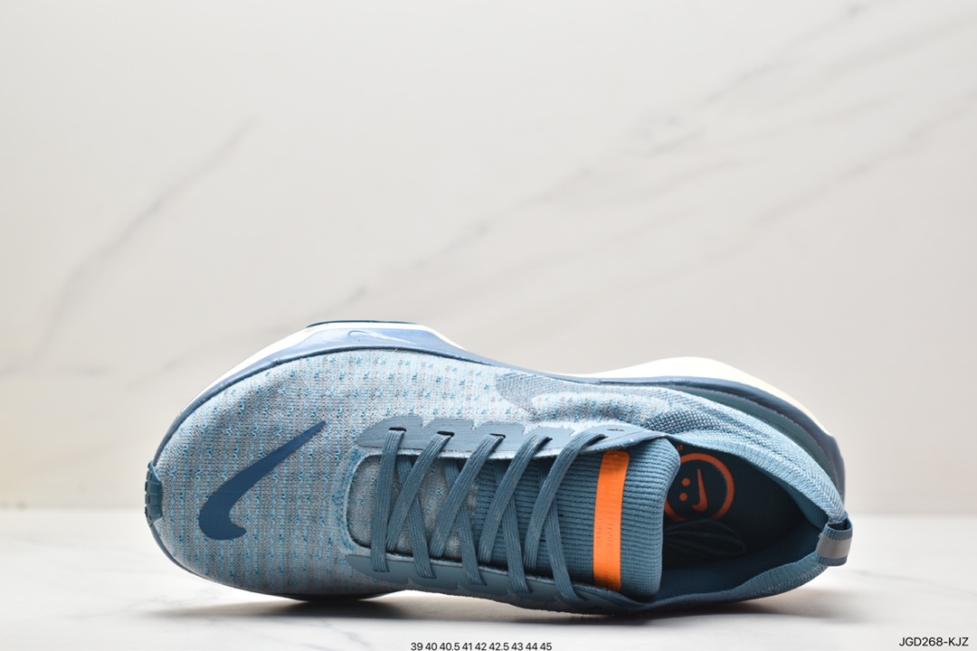 Nike ZoomX Invincible Run Flyknit 3 ”Peacock Blue/Orange” Invincible 3rd Generation DR2660-001