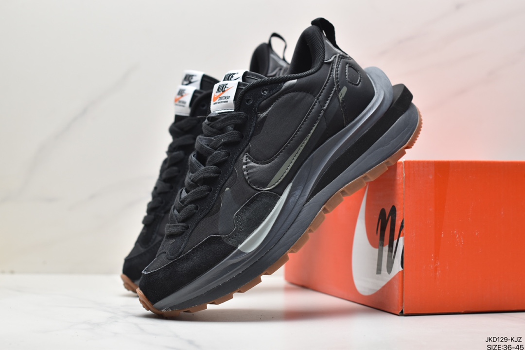 160 耐克Sacai X NIKe regasus vaporrly SP 华夫双勾三代3.0走秀 BV0073-313