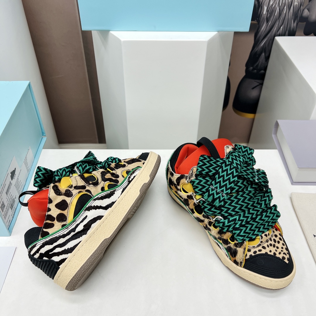 Lanvin Curb Sneakers