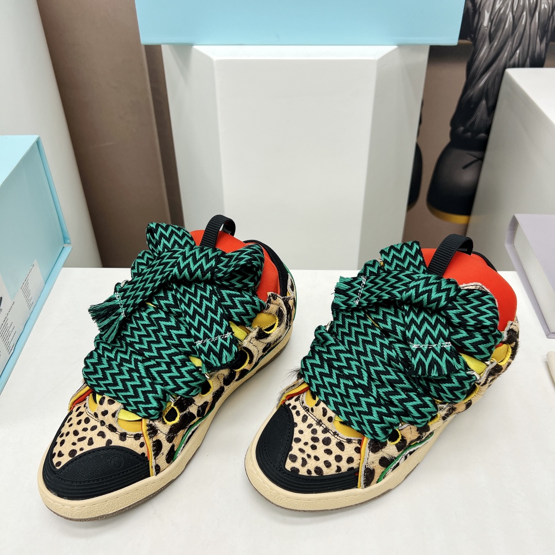 Lanvin Curb Sneakers