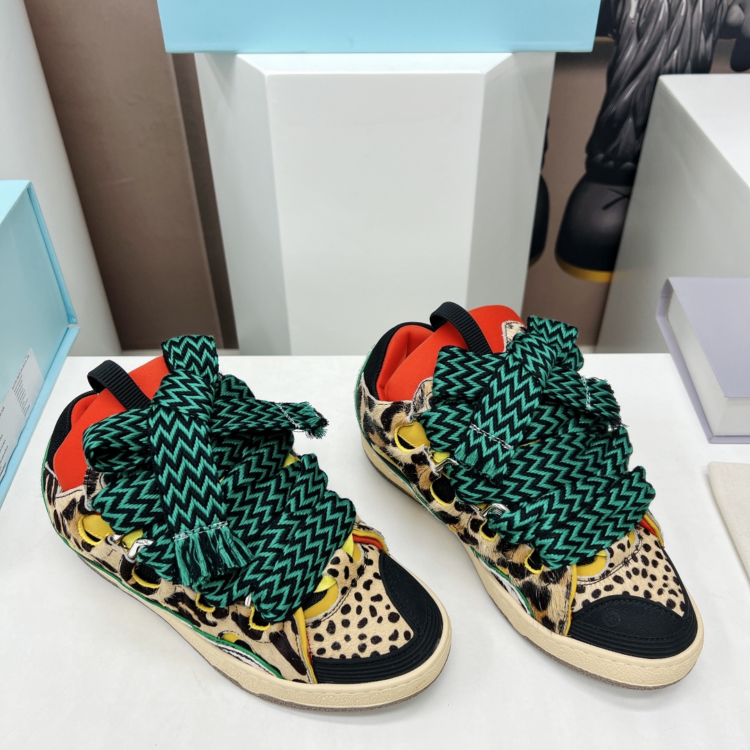 Lanvin Curb Sneakers