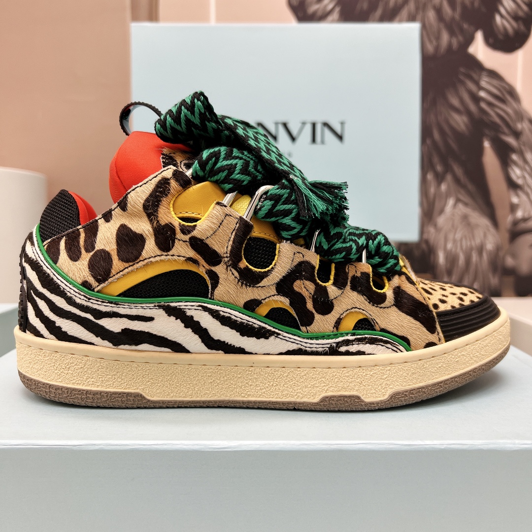 Lanvin Curb Sneakers