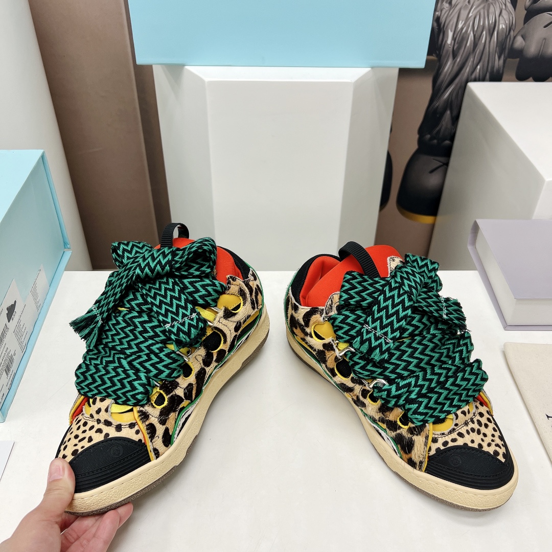 Lanvin Curb Sneakers