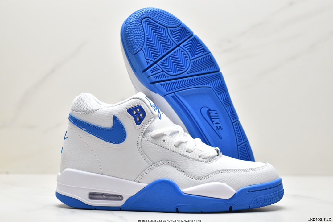 160 耐克Nike Air Flight 89”White/Purple”飞行兄弟89系列中帮复古休闲运动文化篮球“皮革白紫”CN0050-101