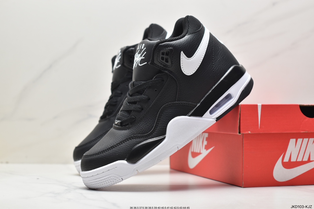 160 耐克Nike Air Flight 89”White/Purple”飞行兄弟89系列中帮复古休闲运动文化篮球“皮革白紫”CN0050-101