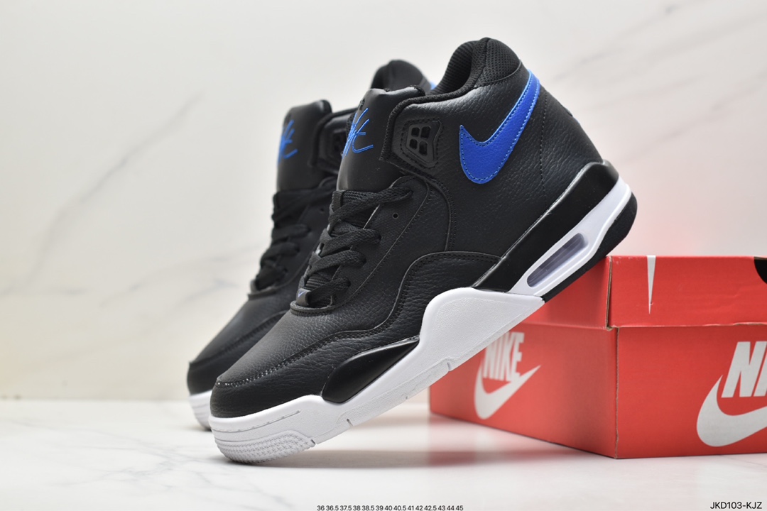 160 耐克Nike Air Flight 89”White/Purple”飞行兄弟89系列中帮复古休闲运动文化篮球“皮革白紫”CN0050-101