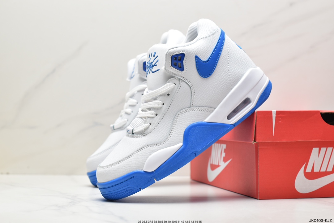 160 耐克Nike Air Flight 89”White/Purple”飞行兄弟89系列中帮复古休闲运动文化篮球“皮革白紫”CN0050-101