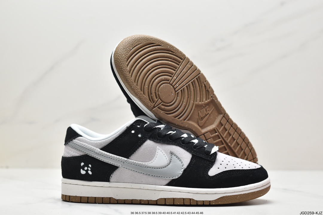 180 Nike Dunk Low SE ”85” 灰黑绿双钩 低帮休闲运动板鞋DO9457-119