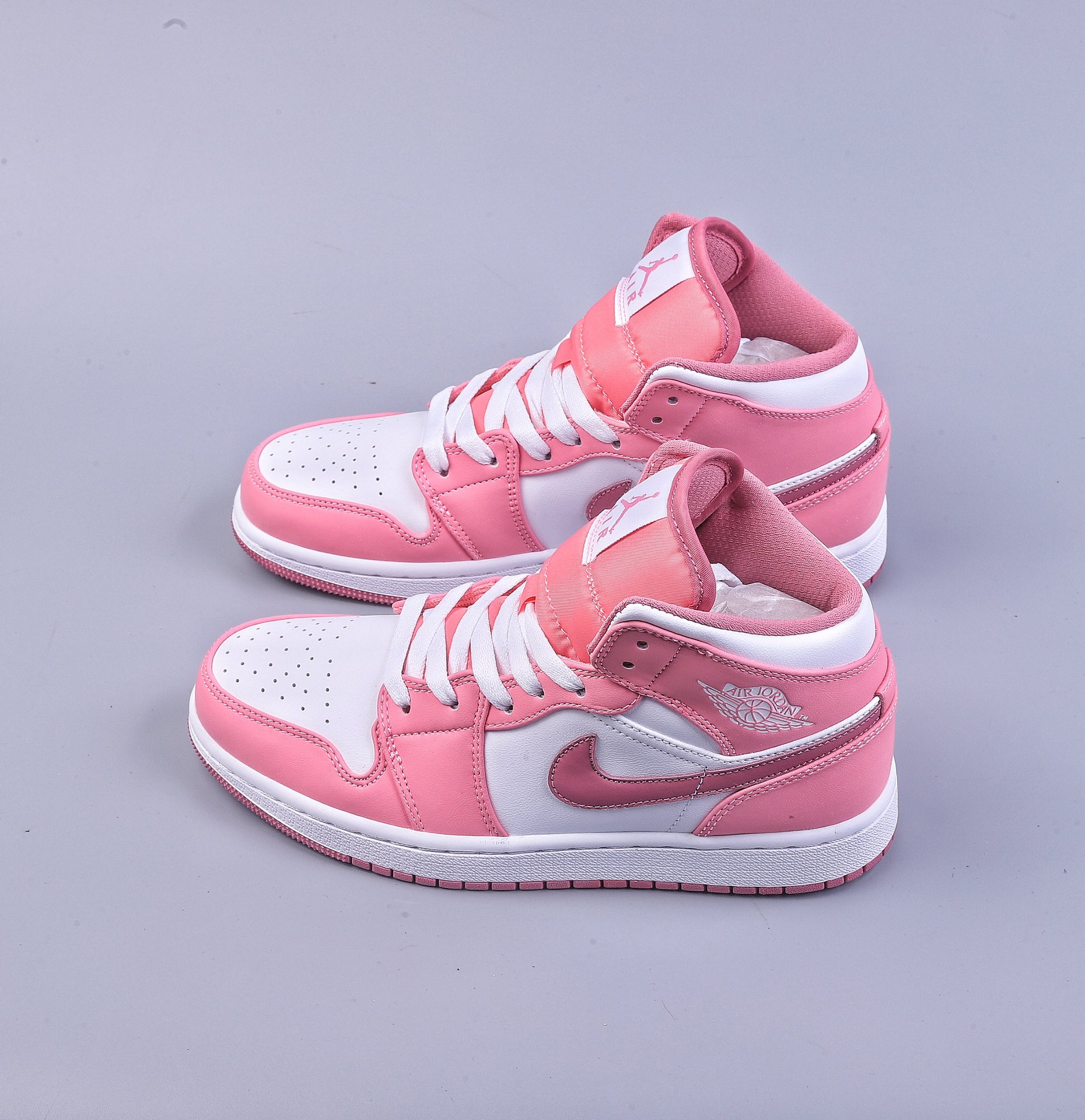 240 Air Jordan 1 Mid 白粉 中帮系列 全新批次DQ8423-616