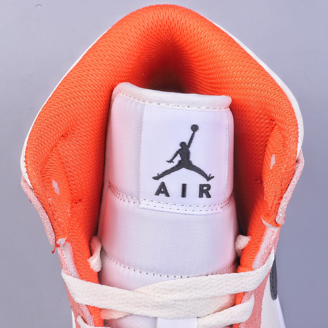 240 Air Jordan 1 Mid 水洗粉 当前市场最优版本 DV1336-800