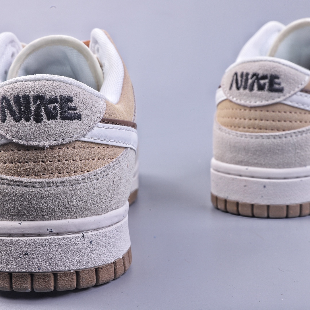 200 Nike SB Dunk Low SE 小熊饼干 棕白 双勾Swoosh 纯原大厂出品 DO9457-100