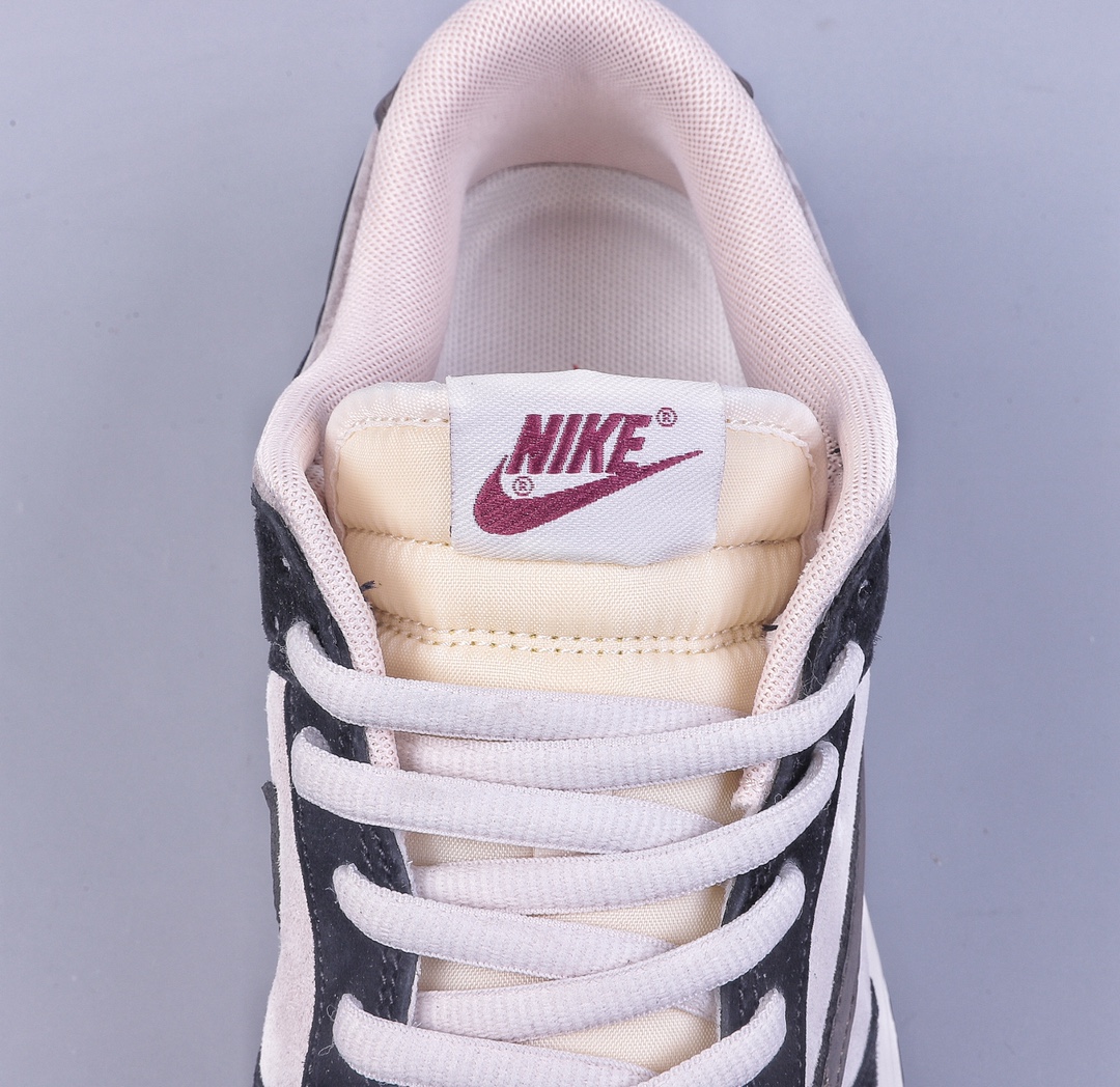 340 Z Nike SB Dunk Low 麂皮黑棕倒钩 CU1726-990