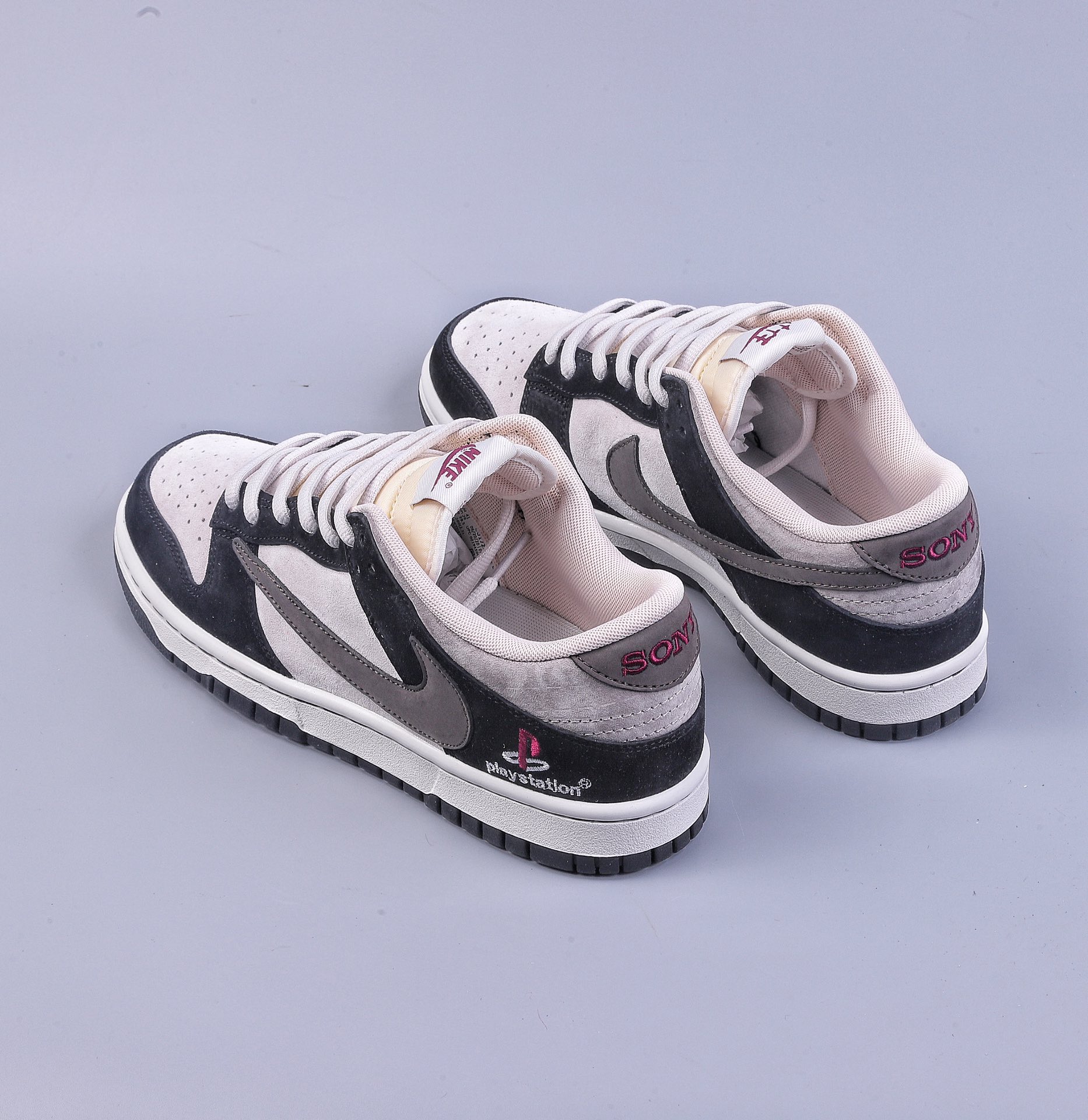 340 Z Nike SB Dunk Low 麂皮黑棕倒钩 CU1726-990