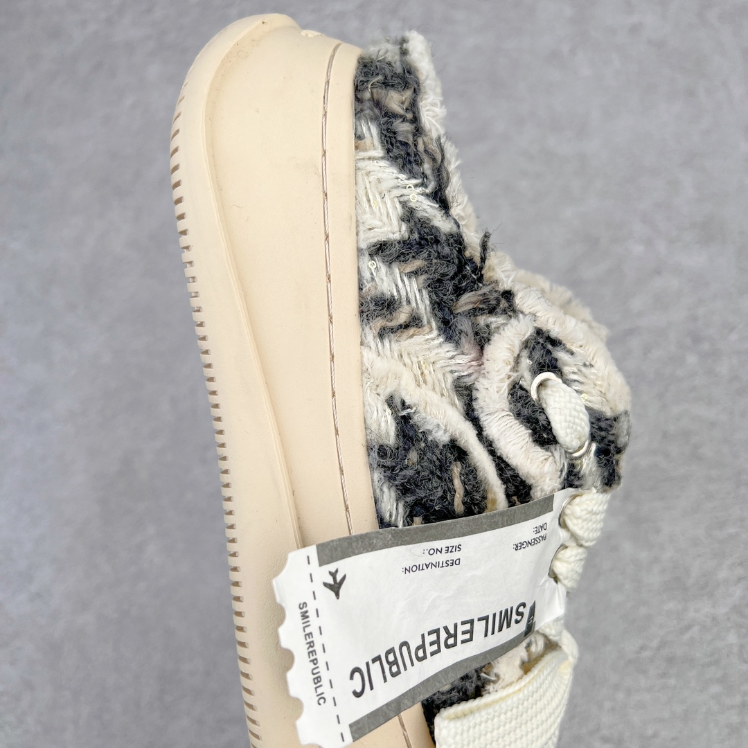 图片[6]-＃开春福利 SMILEREPUBLIC檀健次同款经典新款起司猫低帮开口笑厚底帆布鞋 新晋街头鞋履品牌SMILEREPUBLIC Canvas 系列 以 SMILE 为灵感来源 捕捉潮流 主打柔软的帆布设计 有裁切的羊毛流苏与独特编织技艺 超软水染牛皮内里 注塑成型鞋垫 4cm厘米外增高效果橡胶鞋底 尺码：35 36 37 38 39 40 41 42 43 44-选品中心