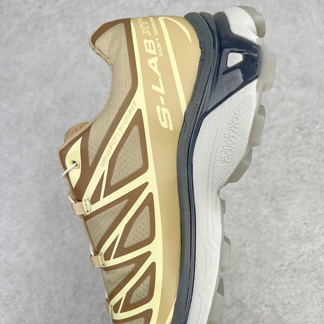 图片[7]-＃绿X/GX 纯原福利 Salomon XT-6 萨洛蒙复古潮流户外机能登山跑鞋 纯原外贸平台特供订单 耗时半年巨作 全套原纸板楦头开发 原厂特供网布配套加持 确保原汁原味 完美呈现版型 原档数据独家私模五层组合大底 男女鞋同步官方开发至46.5 原装Ortholite轻量化鞋垫 中底布带钢印编号 原厂TPU锁扣 进口港宝加持 后跟自然饱满 还原公司包裹性 鞋面以“锯齿”状的包裹系统呈现 在基色底之下加入了各种色点缀 将公司的最新技术和时尚前卫的造型融入耐用的长跑款式中 鞋面由 TPU 薄膜制成 并焊接在高耐磨网眼上 使其既时尚又坚固 由 ACS底盘支撑 可增强稳定性和支撑力 以及由橡胶凸耳 Contragrip外底覆盖的 EVA 缓冲中底 旨在应对崎岖的地形 鞋舌上的彩色Salomon 标签、Quicklace 系统以及鞋头、鞋舌和鞋跟上的附加品牌使细节更加完美 让穿着者可以轻松驾驭户外与通勤下的任何运动生活场景 无缝鞋身户外随意纵横 颜值与脚感兼备 出街通勤 绝对非常吸睛 你值得拥有 尺码：36 36.5 37.5 38 38.5 39 40 40.5 41 42 42.5 43 44 44.5 45 46 46.5 注意：偏小1码-选品中心