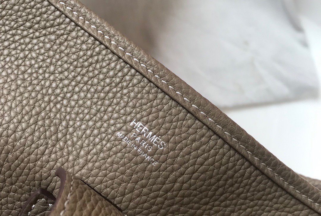 Hermès Evelyne 斑鸠灰 28cm トートバッグ