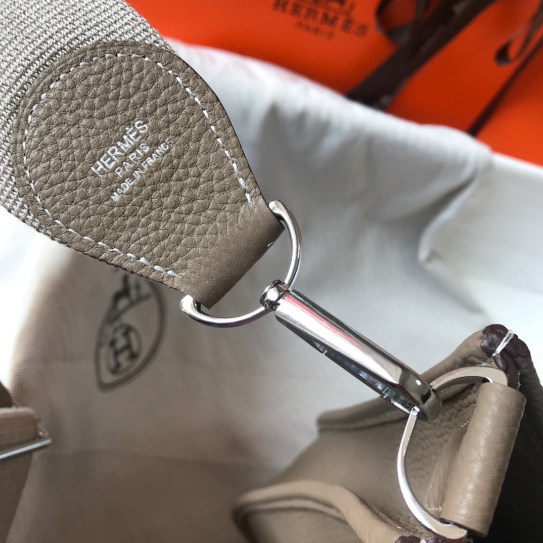 Hermès Evelyne 斑鸠灰 28cm トートバッグ