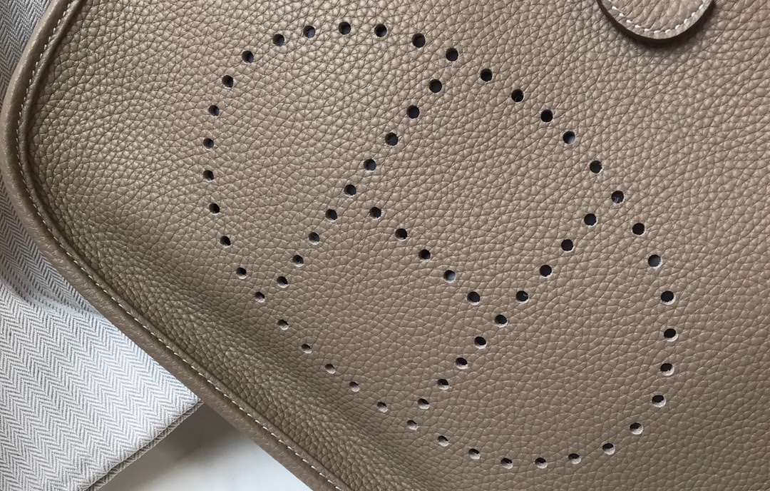 Hermès Evelyne 斑鸠灰 28cm トートバッグ