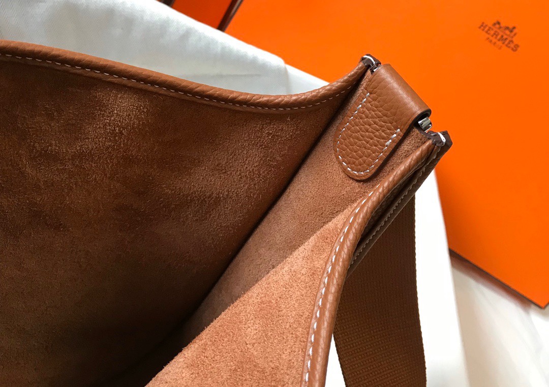 Hermès Evelyne 28cm - Togoレザー・斑鸠灰・男女兼用
