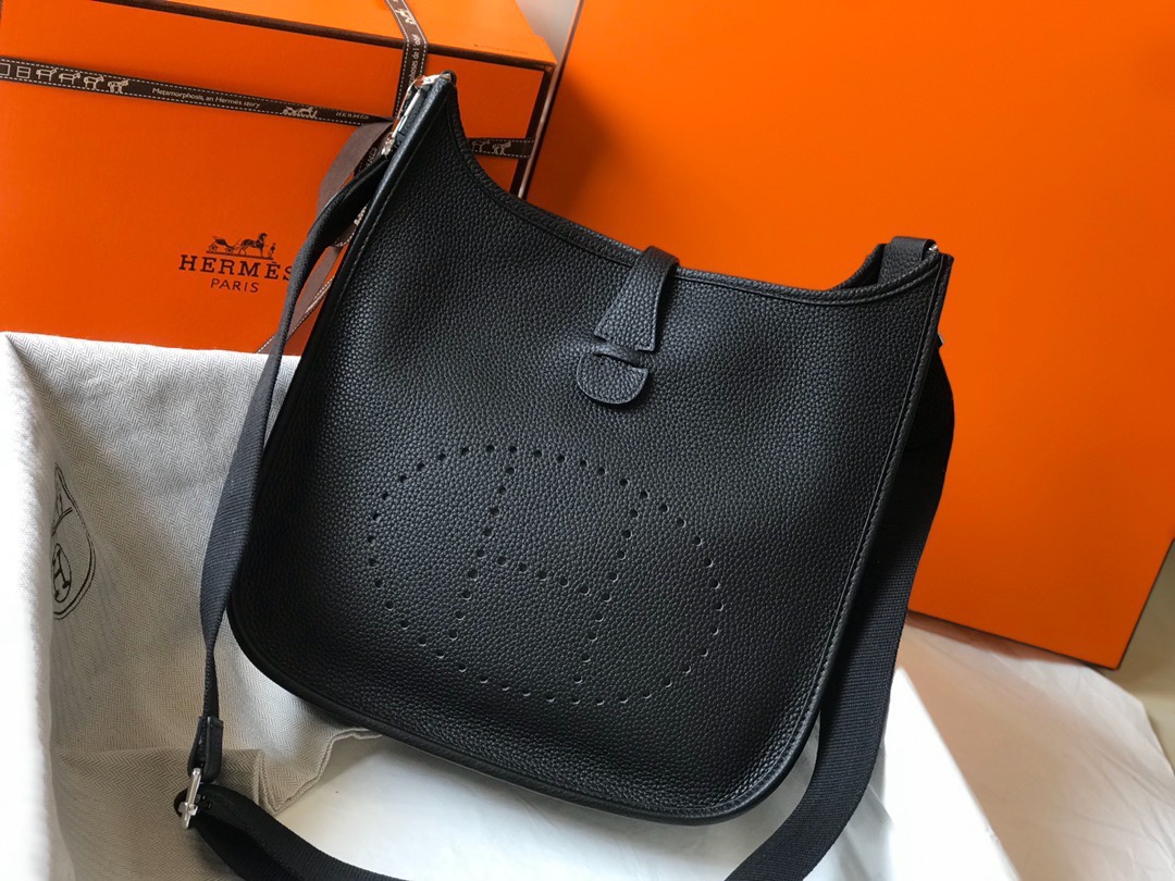Hermès Evelyne 28cm トゴレザー斑鸠灰