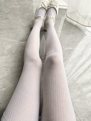 MiuMiu Sock- Pantyhose White