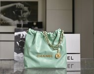 Chanel Crossbody & Shoulder Bags At Cheap Price
 Green Light Vintage Gold Calfskin Cowhide