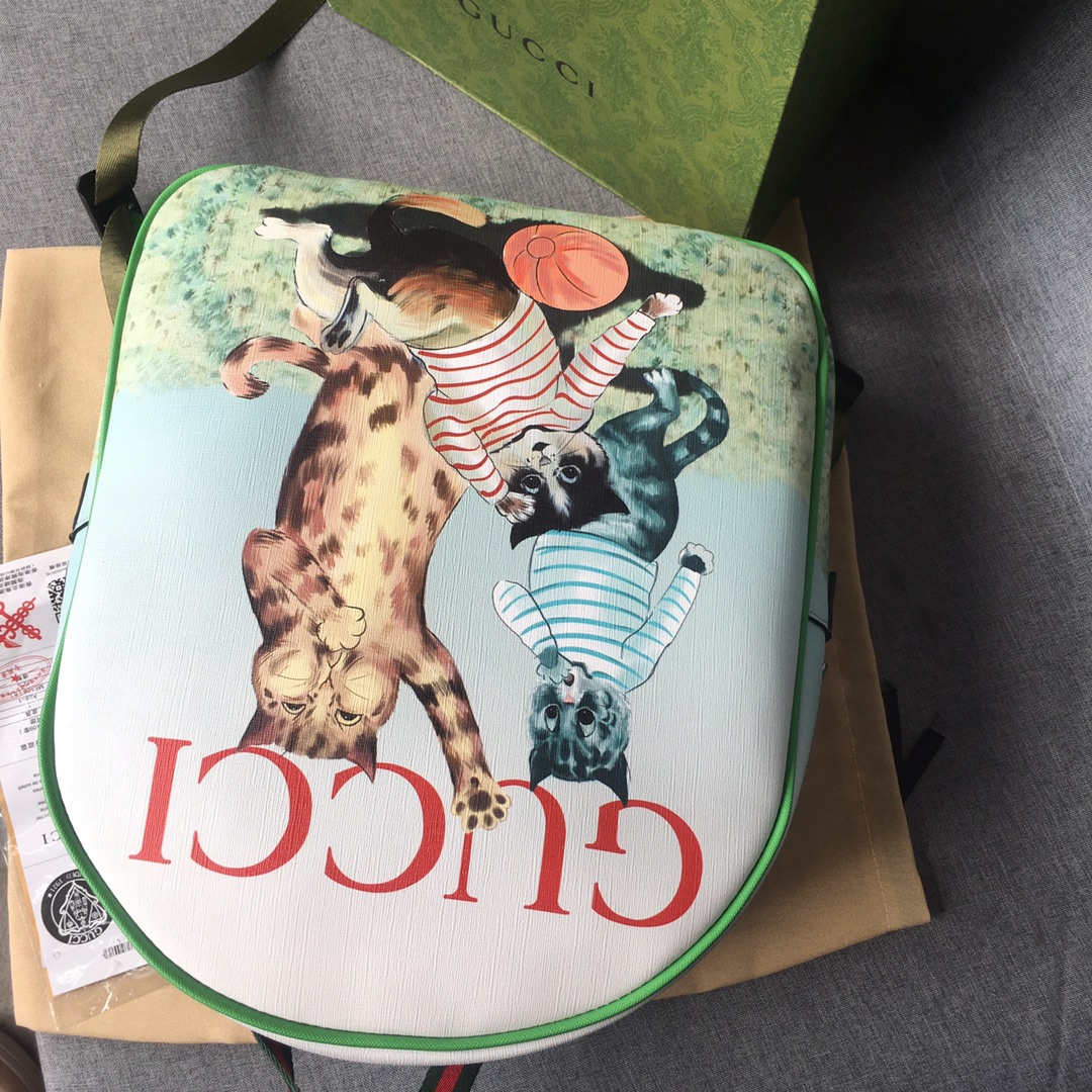 Mochila de espalda de Gato Juguetón, medidas: 37*34*10, embalaje: bolsa antipolvo