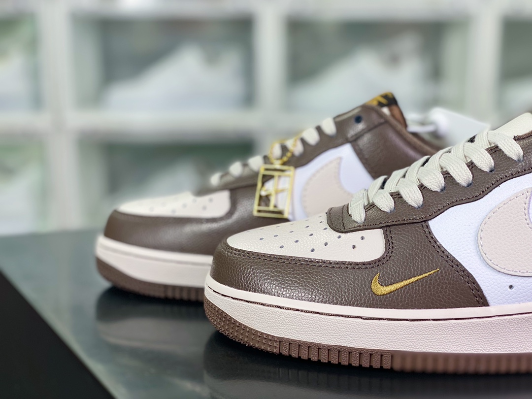 Air Force 1'07 Low ”Brown/Beige/Olive Green” Air Force One classic low-top all-match casual sports shoes DB3301-077