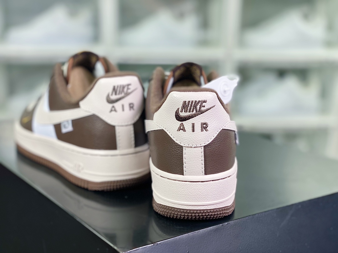 Air Force 1'07 Low ”Brown/Beige/Olive Green” Air Force One classic low-top all-match casual sports shoes DB3301-077