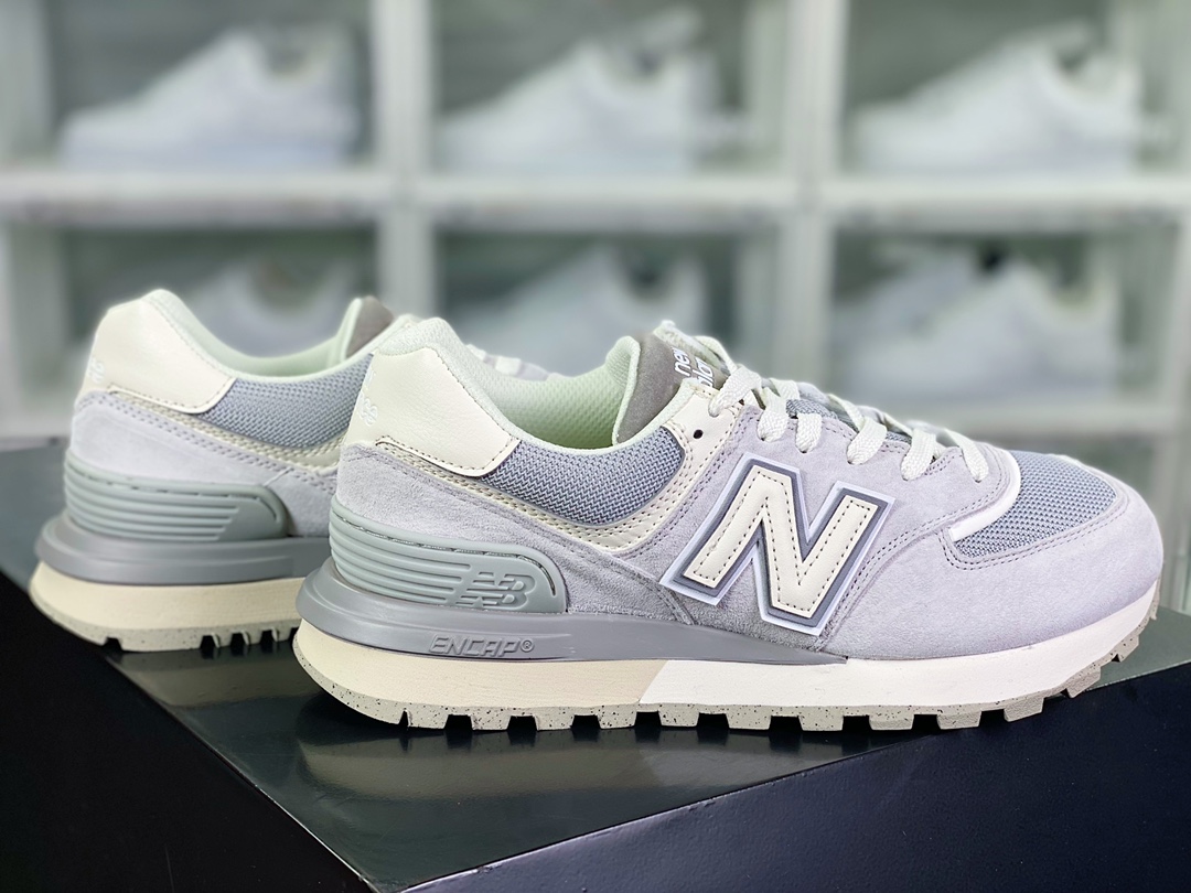 NBNew Balance ML574 Series Low Top Classic Retro Casual Sports Jogging Shoes ”Summer Light Gray” ML574EVW