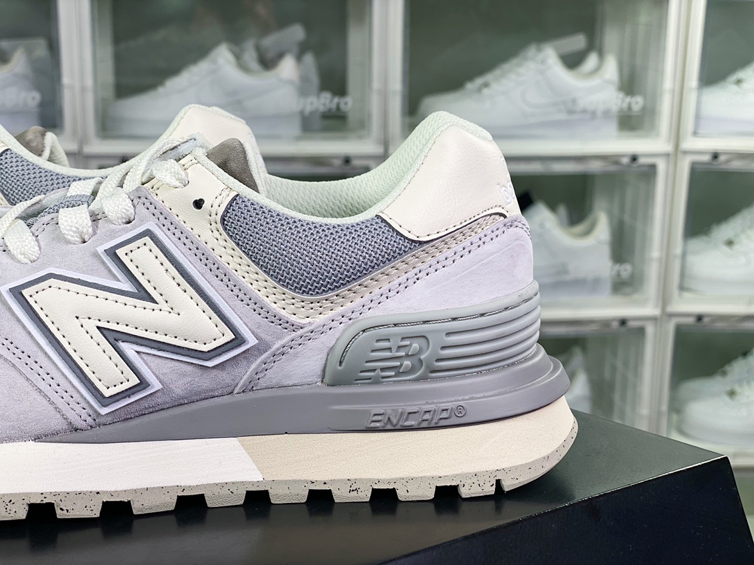 NBNew Balance ML574 Series Low Top Classic Retro Casual Sports Jogging Shoes ”Summer Light Gray” ML574EVW