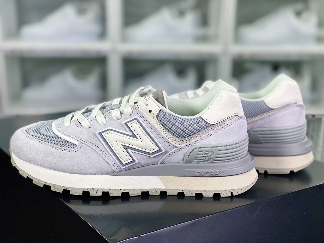 NBNew Balance ML574 Series Low Top Classic Retro Casual Sports Jogging Shoes ”Summer Light Gray” ML574EVW