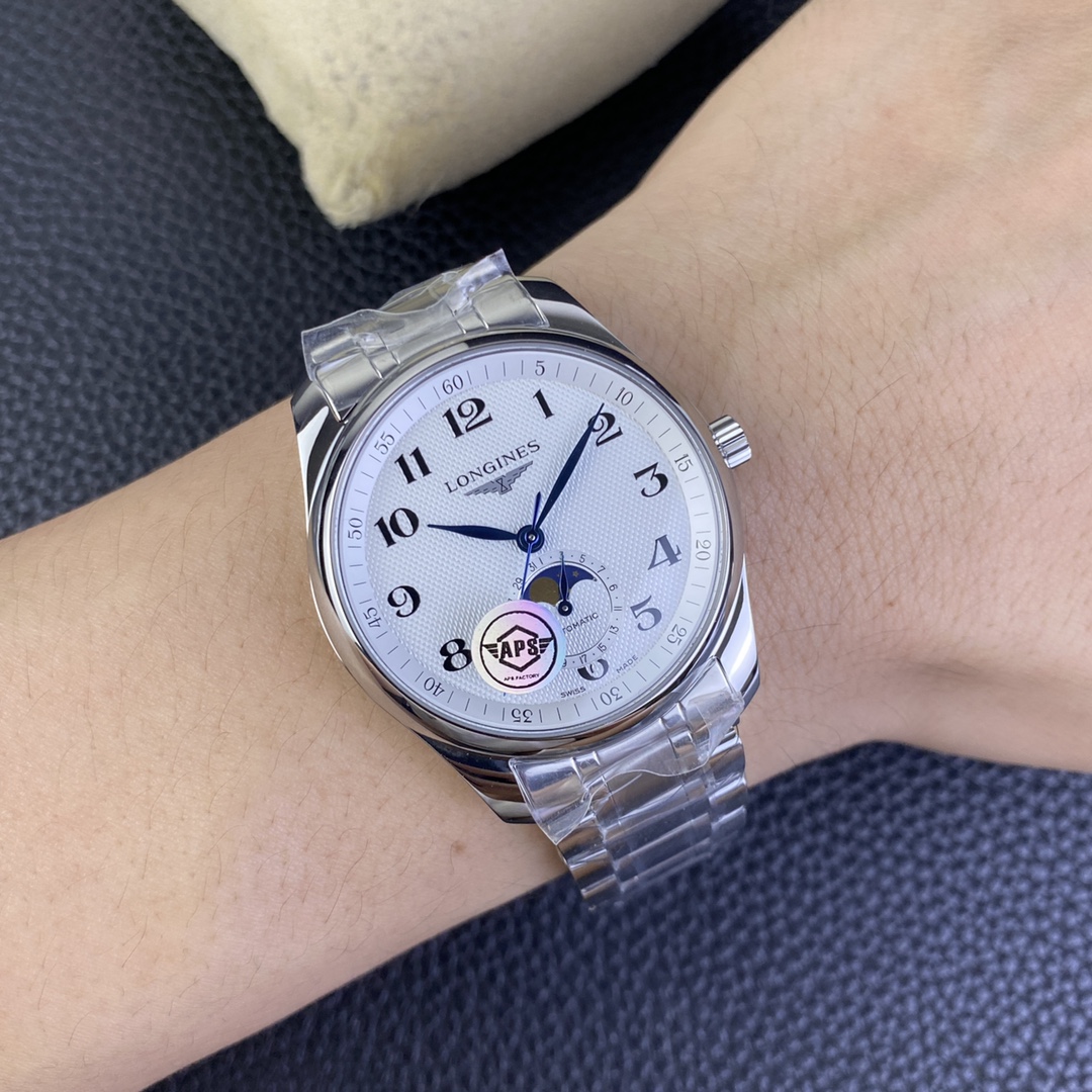 [LONGINES Watches]APS newly upgraded Longines Moonphase watch New customized a