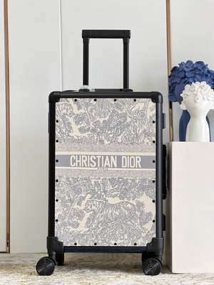 Dior Bags Trolley Case 7 Star Quality Designer Replica Printing Calfskin Canvas Cowhide Spring Collection Oblique