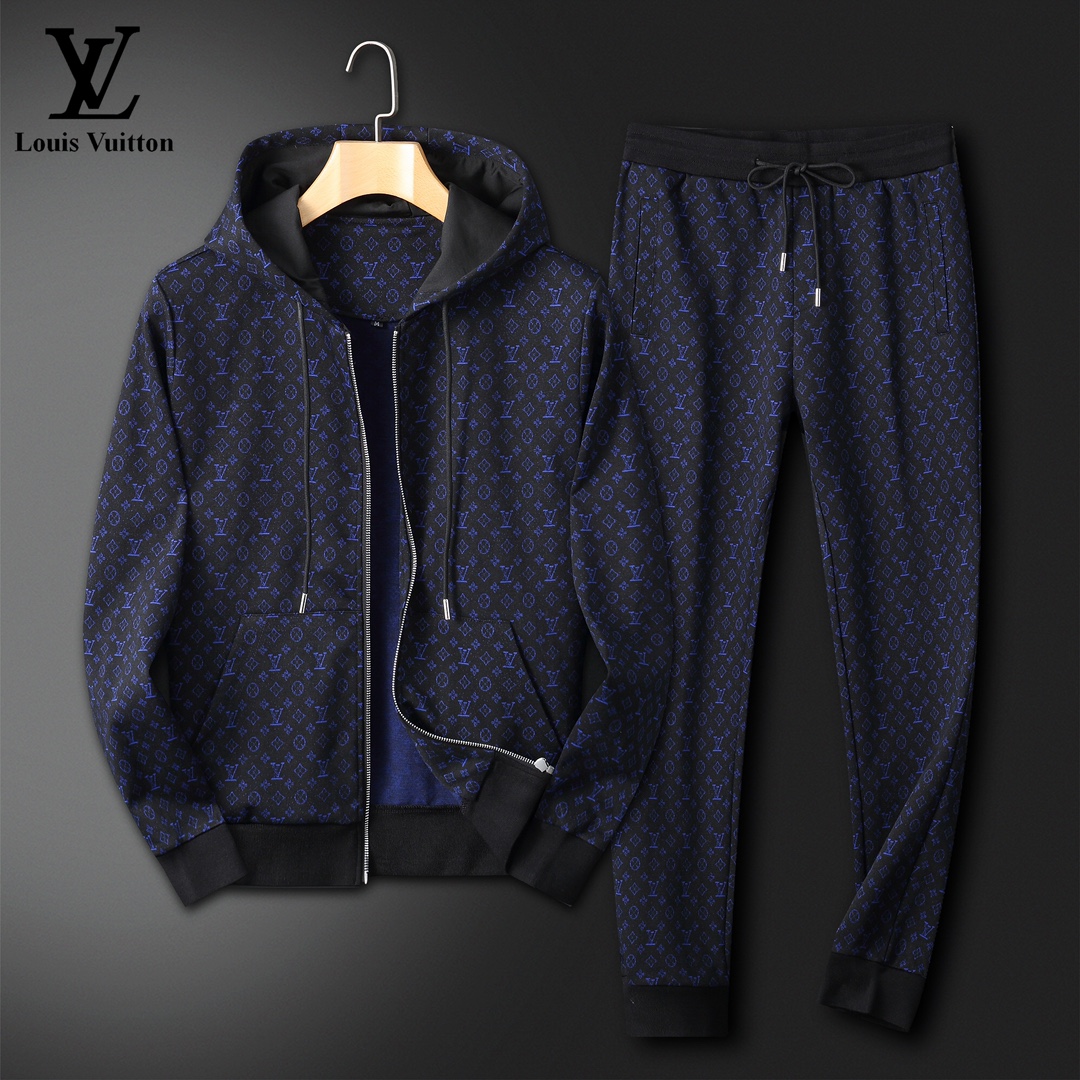 Louis Vuitton Clothing Two Piece Outfits & Matching Sets Cotton Fall/Winter Collection Fashion