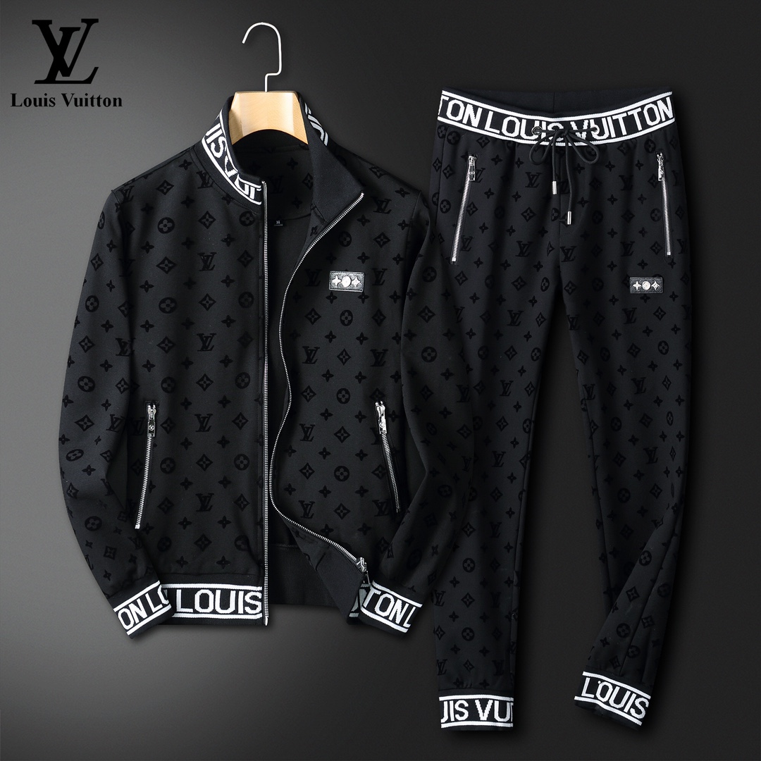 Louis Vuitton Clothing Two Piece Outfits & Matching Sets Perfect Quality
 Cotton Fall/Winter Collection Fashion