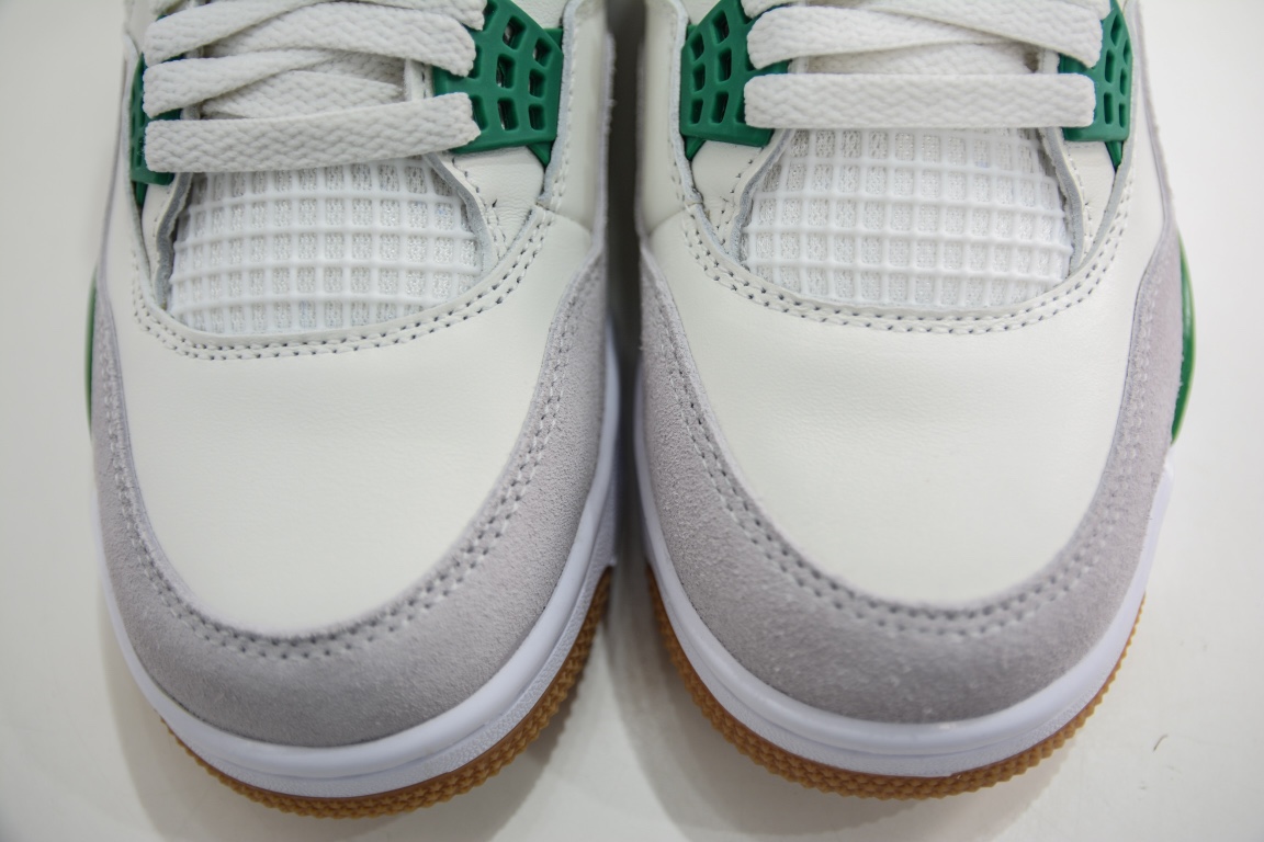 280 外贸特供版Air Jordan AJ4 Retro 绿松石 白绿 DR5415